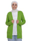 Pool Green Basic Pocket Cardigan - Khotwh